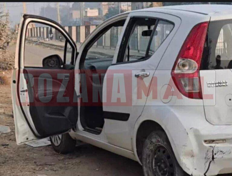 दो करोड़ की फरौती लेने आए बदमाशों ने पुलिस को देख चलाई गोलियां, कार छोड़ जंगल में भागे