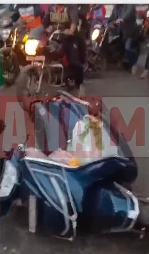 जालंधर में मामूली बहस के बाद ई रिक्शा चालक ने एक्टिवा सवार पति पत्नी पर पेट्रोल छिड़क आग लगाने की कोशिश की, हंगामा