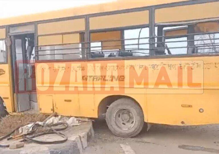 पंजाब में स्कूल वैन का एक्सीडेंट: बस के साथ हुई टक्कर में 9वीं की छात्रा ने दम तोड़ा, ड्राइवर और तीन छात्राएं घायल