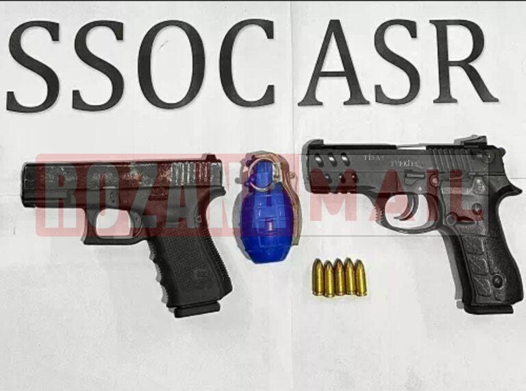 थाने में बम फेंकने वाले दो आतंकी गिरफ्तार: विदेश से मिला था धमाके करने का टारगेट, हथियार और हेरोइन मिली