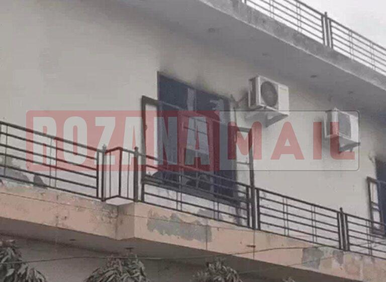 जालंधर में IBM टूर एंड ट्रैवल के ऑफिस में लगी भयानक आग: पहली मंजिल राख, शॉर्ट सर्किट होने के बाद आग लगने की आशंका