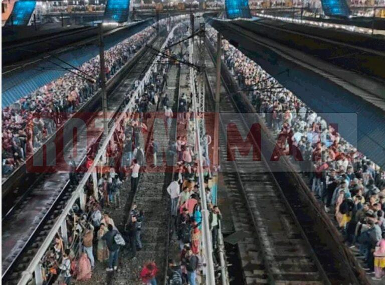 दिल्ली रेलवे स्टेशन पर भगदड़ में अब तक 18 लोगों की जान गई: ट्रेन आने की अनाउसमेंट सुन 14 नंबर प्लेटफार्म की भीड़ 16 नंबर प्लेटफार्म की तरफ भागी तो मची भगदड़, देखें तस्वीरें