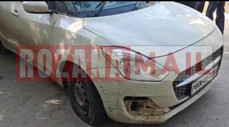 जालंधर में नशा तस्कर को रुकने का इशारा करने पर भगाई गाड़ी: पुलिस ने गोलियां चला कर किया काबू, मीडिया की आड़ में कर रहा था तस्करी