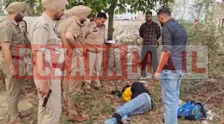जालंधर में पुलिस नाके पर फायरिंग करके भागा बदमाश, पुलिस ने क्रॉस फायरिंग करके दबोचा