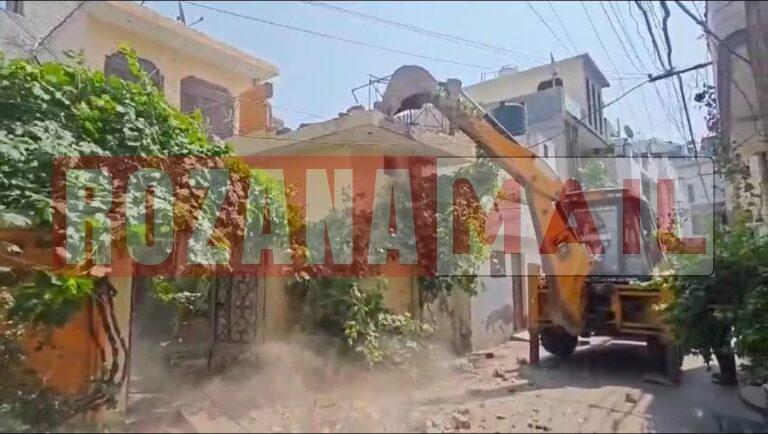 नशा तस्कर हनी कल्याण के घर चला बुलडोजर, पढ़ें
