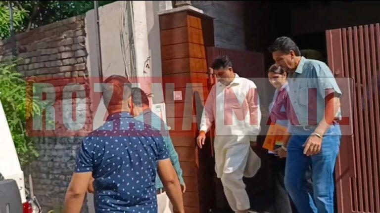 विधायक रमन अरोड़ा को लेकर राजू मदान के घर पहुंची विजिलेंस, फ़ाइलों से लेकर प्रॉपर्टी खंगाली जाएगी