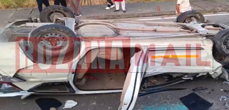 जालंधर से डेरा ब्यास जा रही संगत का छोटा हाथी वाहन और कार की भयानक टक्कर, तीन श्रद्धालुओं की दर्दनाक मौत, 15 लोग भी घायल, देखें तस्वीरें