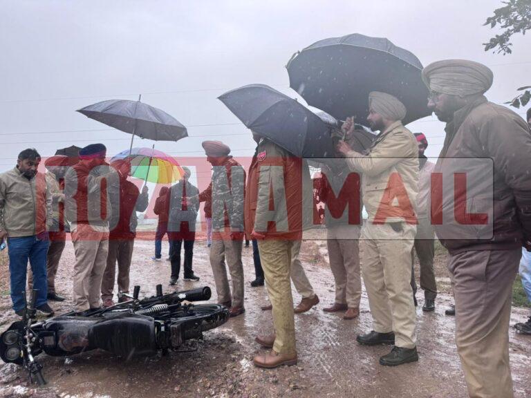 ऑपरेशन प्रहार: जालंधर में पुलिस और वांटेड गैंगस्टर में गोलियां चली, पुलिस ने इलाका सील किया, गोली मार कर गैंगस्टर गिराया