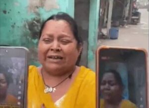 जानकारी देते महिला ममता। 