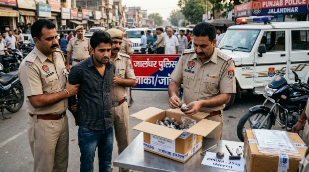 Jalandhar News: लोहे की रॉड में अफीम डाल वेल्डिंग करवा USA पार्सल भेज की जाती स्मगलिंग, जिम ट्रेनर पार्सल करवाने जाता गिरफ्तार, रैकेट में कई पुलिस मुलाजिम शामिल, पढ़े