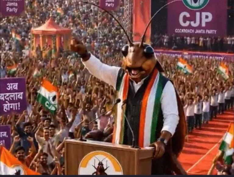 दिल्ली-यूपी के बाद कॉकरोच पार्टी की पंजाब में एंट्री, कल अमृतसर में इकट्ठा होने की अपील की