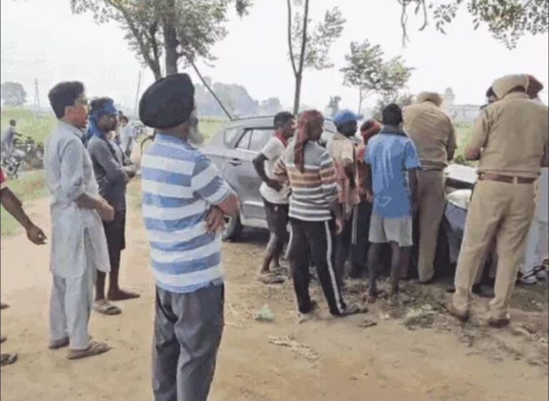 जालंधर में दो गाड़ियों की आमने सामने टक्कर, फौजी, पत्नी दो साल के बच्चे समेत चार लोगों की दर्दनाक मौत