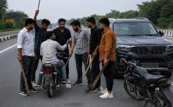 जालंधर में दिन दिहाड़े हाईवे पर दैनिक अखबार के पत्रकार को लूटा, हजारों का कैश और सोने की अंगूठी लूटी, बाइक और कार पर सवार होकर आए थे लुटेरे